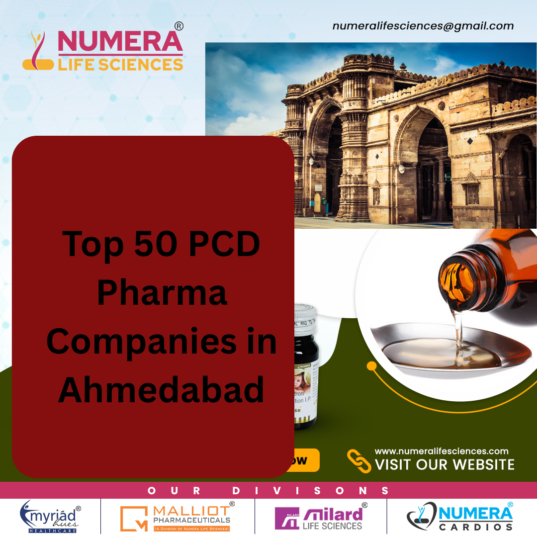 Top 50 PCD Pharma Companies in Ahmedabad