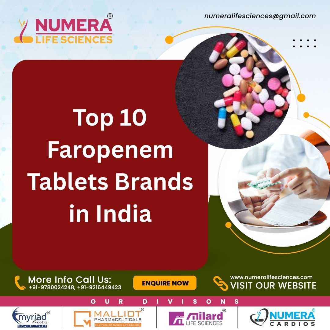 Top 10 Faropenem Tablets Brands in India