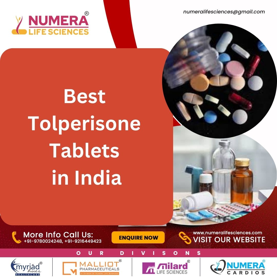 Best Tolperisone Tablets in India
